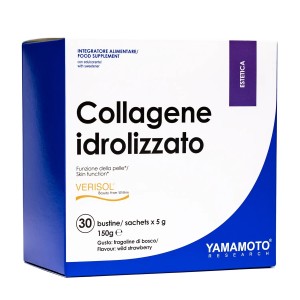 Collagene Idrolizzato in Bustine - Fragoline di Bosco | Yamamoto Nutrition.
