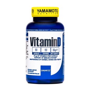 Vitamin D Yamamoto 90 cps – Supporto per ossa e sistema immunitario.