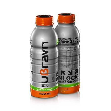 uBrayn Drink + BCAA Hydration Zero 500 ml – Energia e Idratazione Senza Zuccheri.