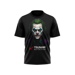 T-Shirt "Bad Smile" Nera – Stile Essenziale e Ironico