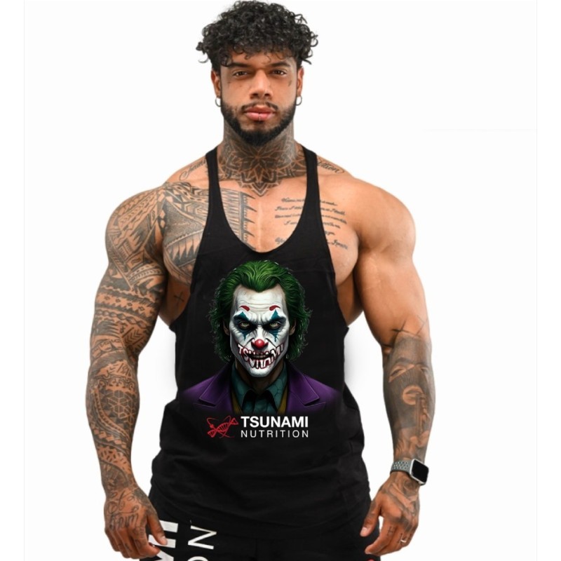 Canotta "Bad Smile" Nera Uomo – Design Semplice e Diretto Canotta "Bad Smile" Nera Uomo – Design Semplice e Diretto