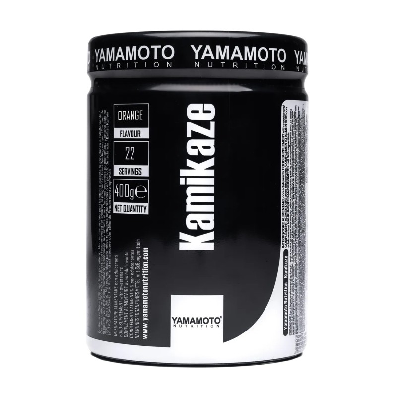 Kamikaze Pre Workout di Yamamoto – Energia e Performance per i Tuoi Allenamenti. Kamikaze Pre Workout di Yamamoto – Energia e Performance per i Tuoi Allenamenti.