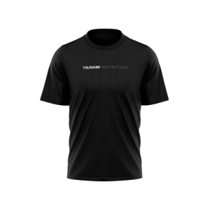 T-shirt Basic Uomo Tsunami Nutrition – Colore Nero, Comfort e Stile