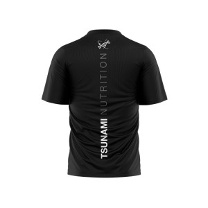 T-shirt Basic Uomo Tsunami Nutrition – Colore Nero, Comfort e Stile