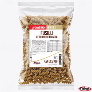 Fusilli Keto Proteici Pronutrition – Pasta a Basso Contenuto di Carboidrati.