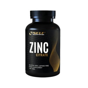 Zinc Citrate in tabs da 100 Self Omninutrition – Supporto al sistema immunitario e alla salute della pelle.