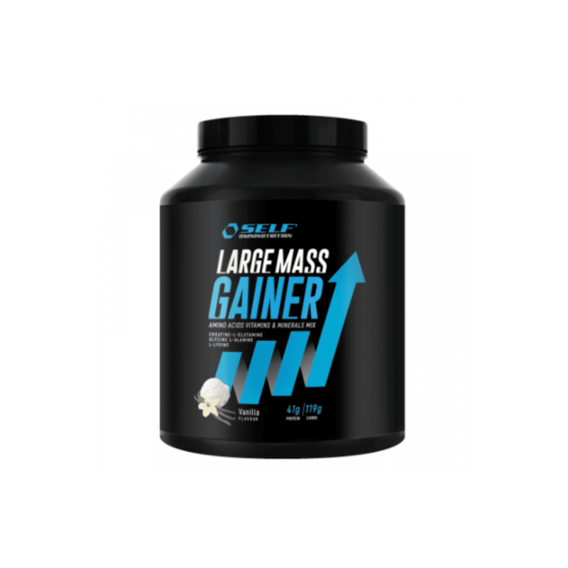 Large Mass Gainer Self Omninutrition – Proteine e carboidrati per aumentare massa muscolare. Large Mass Gainer Self Omninutrition – Proteine e carboidrati per aumentare massa muscolare.