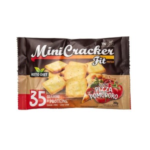 Mini Crackers Fit Protein Keto Diet – Pizza e Pomodoro e Olive nere.