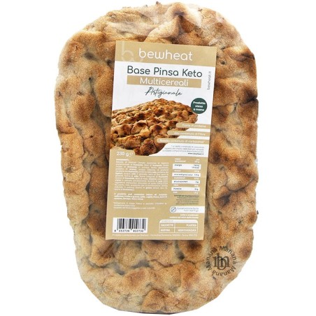 Base Pinsa ai Multicereali Bewheat – Delizia croccante e leggera (chetogenica)