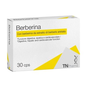 Berberina 30 cps – TN Pharma | integratore per metabolismo e glucosio.
