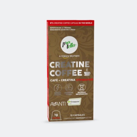 Creatine Coffee x10 Capsule – Caffè con Creatina Protella