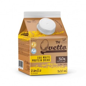 Ovetto Drink 300 ml TN Food – Bevanda Proteica ai Gusti Vaniglia, Mango, Fragola e Lampone