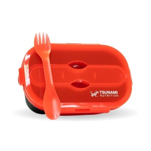 Porta Pranzo in Silicone Pieghevole | Tsunami Nutrition.