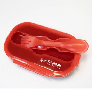 Porta Pranzo in Silicone Pieghevole | Tsunami Nutrition.