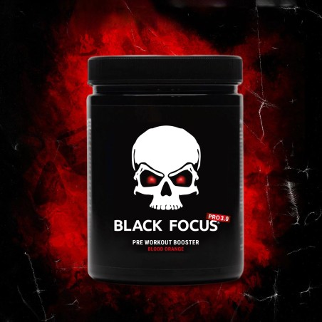 Black Focus Pro 3.0 Extreme Pre-Workout 400g | Energia e Focus Estremo per l’Allenamento.
