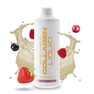 Collagen Liquid Scitec Nutrition 1000ml Wild Berry – Integratore di Collagene per Pelle e Articolazioni.