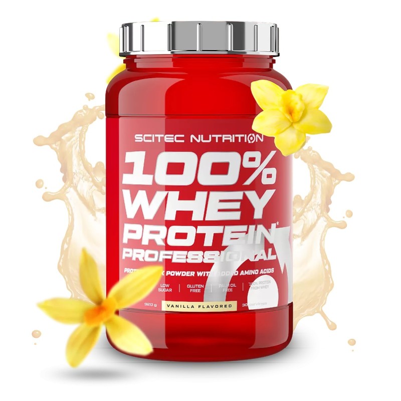 100% Whey Protein Professional 920g Scitec Nutrition – Proteine del Siero del Latte di Alta Qualità. 100% Whey Protein Professional 920g Scitec Nutrition – Proteine del Siero del Latte di Alta Qualità.