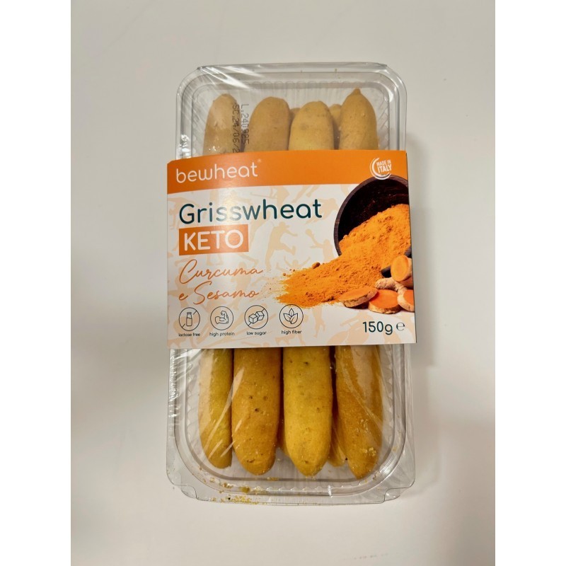 Grisswheat alla Curcuma e Sesamo – Snack salutare e croccante Bewheat. Grisswheat alla Curcuma e Sesamo – Snack salutare e croccante Bewheat.