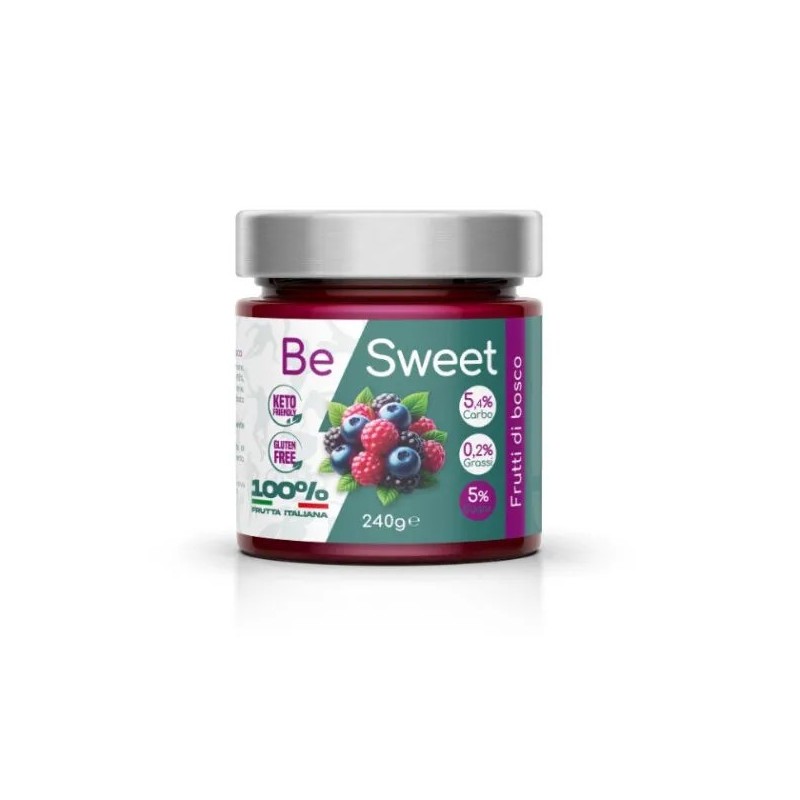 BeSweet Marmellata ai Frutti di Bosco Bewheat – Gusto autentico e naturale senza zuccheri aggiunti. BeSweet Marmellata ai Frutti di Bosco Bewheat – Gusto autentico e naturale senza zuccheri aggiunti.