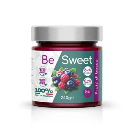 BeSweet Marmellata ai Frutti di Bosco Bewheat – Gusto autentico e naturale senza zuccheri aggiunti.