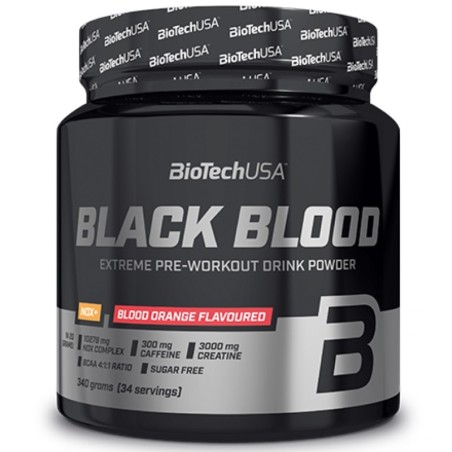 Black Blood NOX+ 340g BiotechUSA | Pre-Workout Estremo.