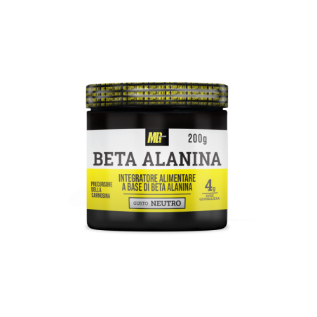Beta Alanina 200g MG Food | Energia e Resistenza Muscolare.