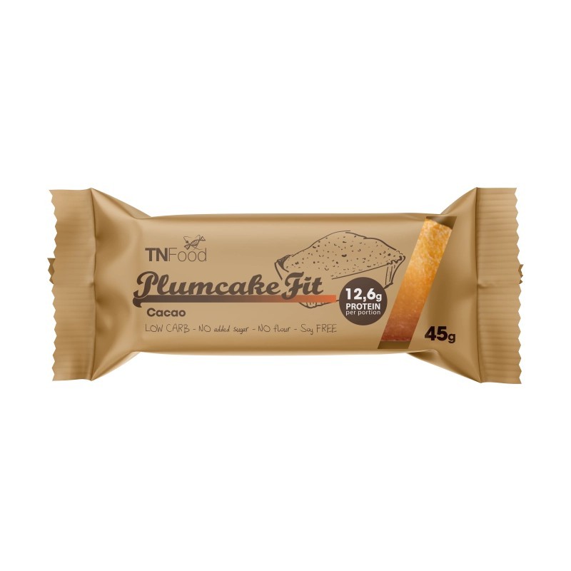 Plumcake Fit 45g TN Food – Snack Proteico e Leggero per una Pausa Sana. Plumcake Fit 45g TN Food – Snack Proteico e Leggero per una Pausa Sana.