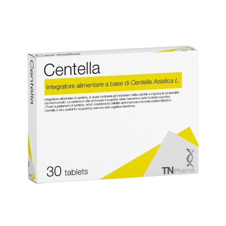 Centella 30 Tavolette TN Pharma – Benessere della Circolazione e Gambe Leggere.