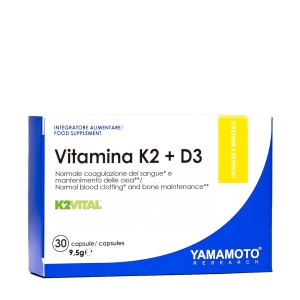 Vitamina K2+D3 K2Vital™ Yamamoto – Supporto Ossa e Cuore.