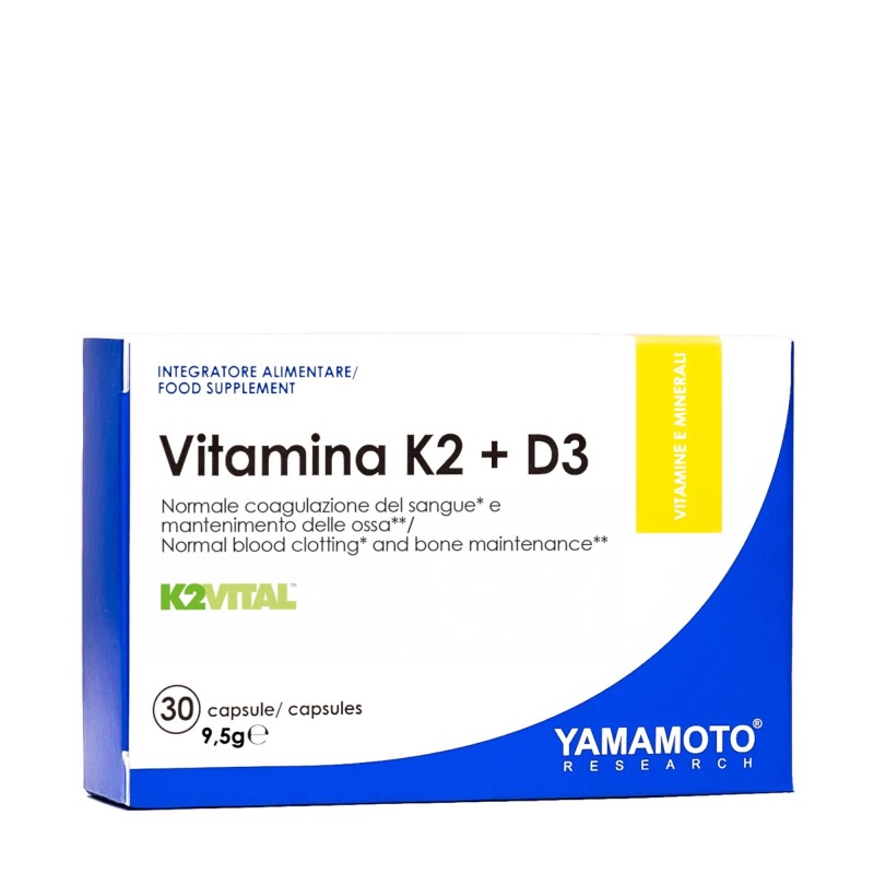 Vitamina K2+D3 K2Vital™ Yamamoto – Supporto Ossa e Cuore.