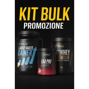 Kit Bulk Self Omninutrition – Gainer, EAA e Whey Isolate