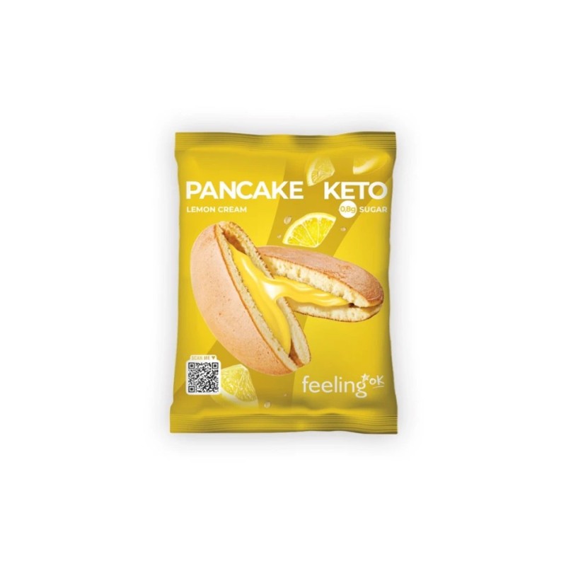 Pancake Proteico Keto Low Sugar Feeling Ok | Cacao e Limone