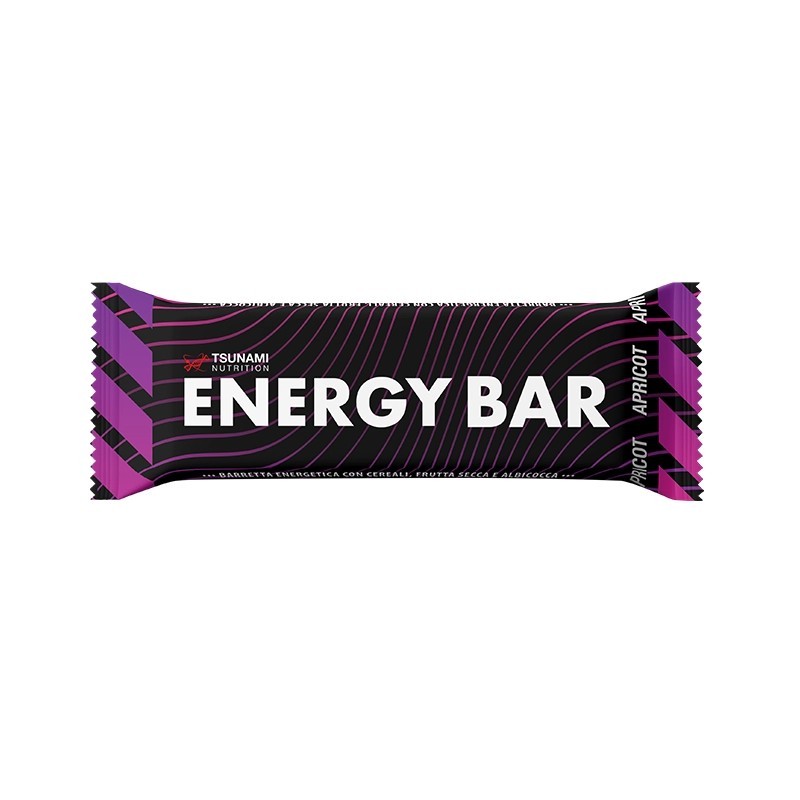 Barretta Energy Albicocca 30g TN Food | Energia Naturale per Sport - Tsunami Nutrition.