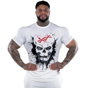 T-Shirt Skull Uomo – Grinta e Stile Tsunami Nutrition | Abbigliamento Fitness.