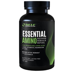 Essential Amino SELF 100 cpr | EAA + NAC, Vit B, Zinco per Recupero Muscolare