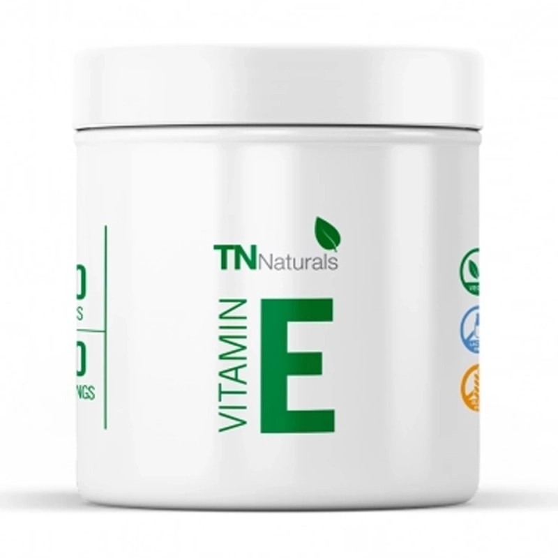 N Naturals Vitamin E - Naturale, Vegan e Testato in Lab, 60 Porzioni