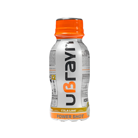 uBrayn Power Shot 100 ml - Pre-Workout Shot con Aminoacidi e Caffeina per Energia e Concentrazione Massima