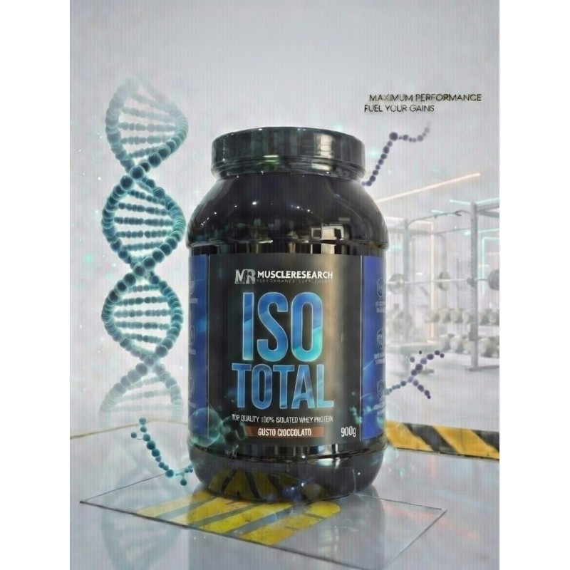 ISO TOTAL Whey Protein Isolate 100% - 900g | MuscleResearch Performance Supplement