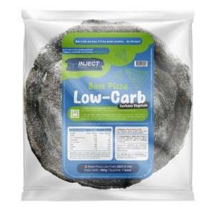 Base Pizza Low Carb INJECT Vegetale 37cm – Alto Proteico Low Carb Keto)