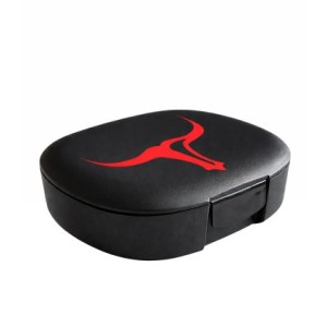 Portapillole INJECT Nutrition Tribal – Organizer 5 Scomparti Nero