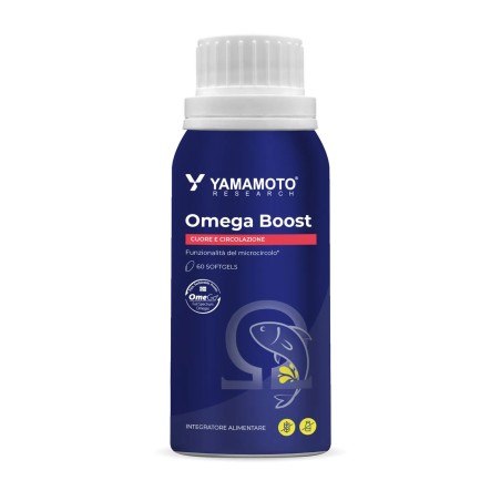 Yamamoto Research Omega Boost | Omega 3 Salmone Norvegese 60 Softgel