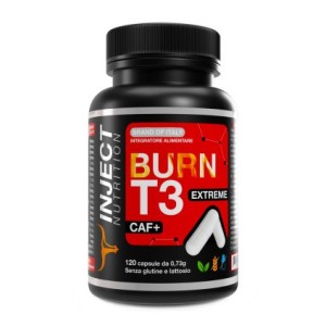 Burn T3 Extreme 120 cps | Inject Nutrition Termogenico