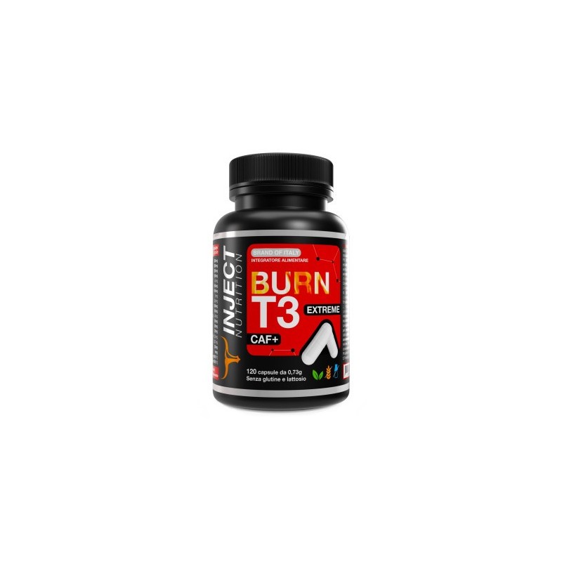Burn T3 Extreme 120 cps | Inject Nutrition Termogenico