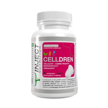 Celldren Inject Nutrition 60cpr - Anti Cellulite Drenante
