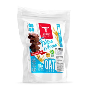 Farina d'Avena Oat Zero 1kg Inject - 12% Proteine Zero Zuccheri