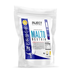Maltodextrin 1kg Inject Nutrition - Maltodestrine Pure Energia