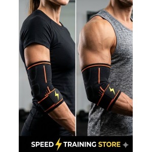 Gomitiera Speed Training: Compressione, Supporto e comfort per i Tuoi Gomiti
