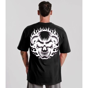Hellskull Tee Gotic Series INJECT | T-shirt Oversize Dark