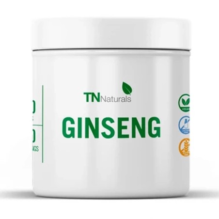 Ginseng TN Naturals | Integratore di Ginseng 60 Capsule Vegan