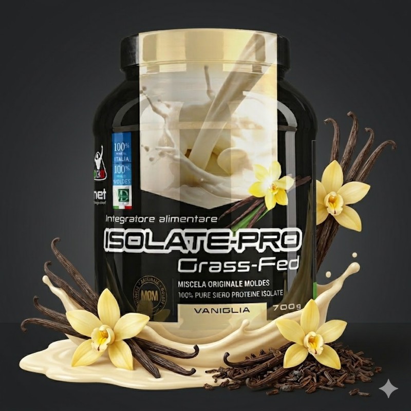 Isolate-Pro Grass-Fed NET Integratori | Proteina Isolata da Fonte Grass-Fed.